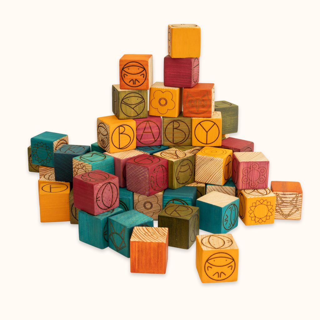 Houten blokjes