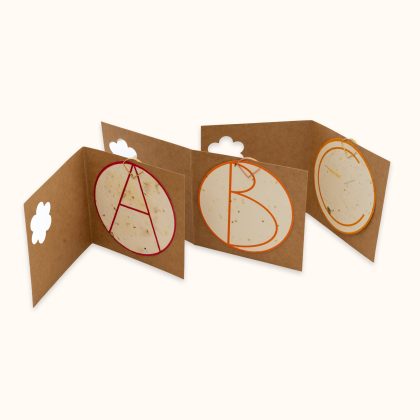 Letterkaarten (incl. kraft envelop)